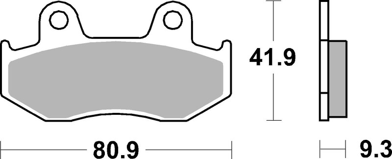 Pastillas de freno sinterizadas Brembo 07038XS