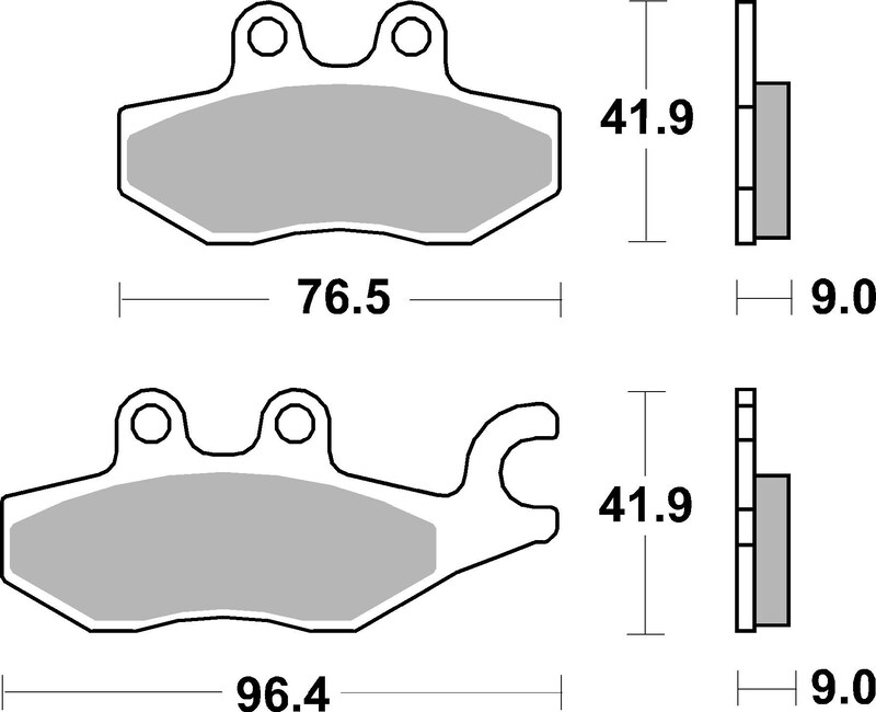 Pastillas de freno sinterizadas Brembo 07060XS