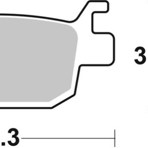Pastillas de freno sinterizadas Brembo 07064XS