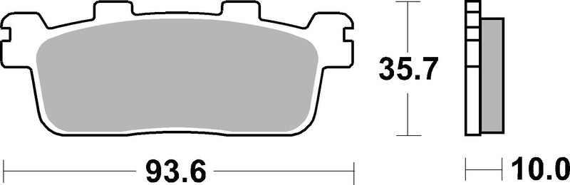 Pastillas de freno sinterizadas Brembo 07069XS