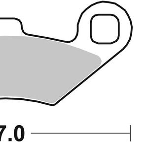 Pastillas de freno sinterizadas Brembo 07104XS