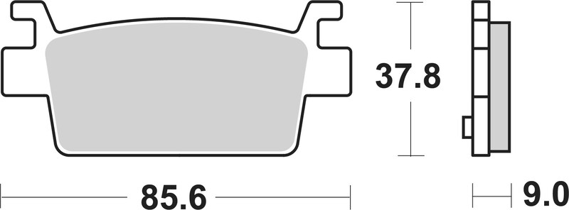 Pastillas de freno de carbono cerámico BREMBO - 07121