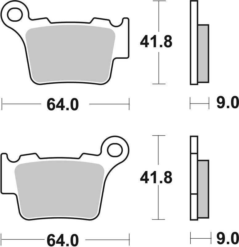 Pastillas de freno sinterizadas Brembo 07BB27SD