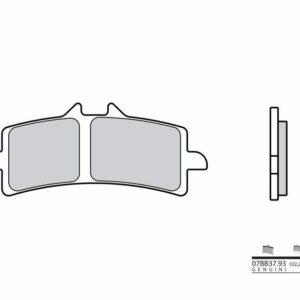 Pastillas de freno sinterizadas Brembo 07BB3793