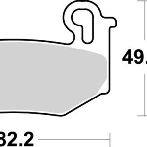 Pastillas de freno sinterizadas BREMBO - 07BB42SA