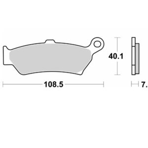 Pastillas de freno sinterizadas Brembo - 07BB4380