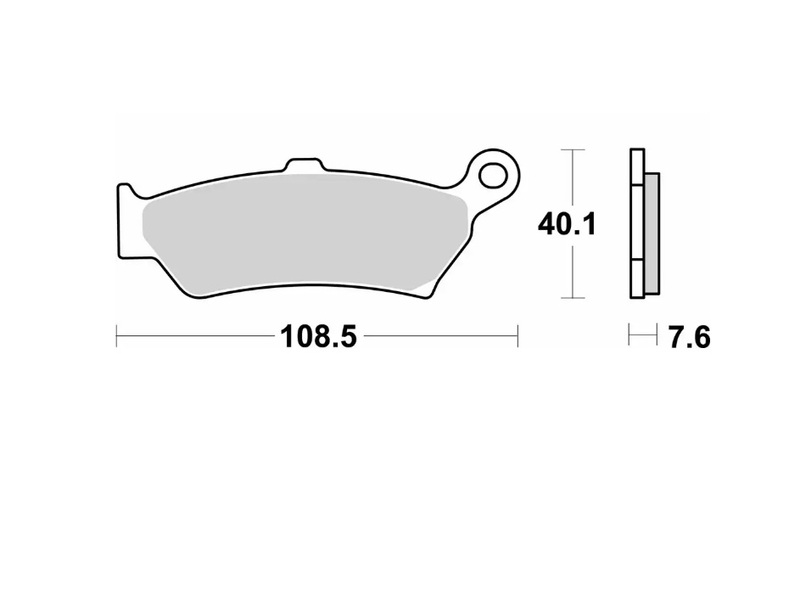Pastillas de freno sinterizadas Brembo - 07BB4380