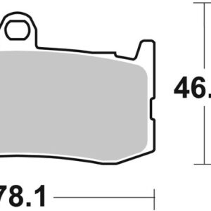Pastillas de freno sinterizadas racing BREMBO 07GR06SR