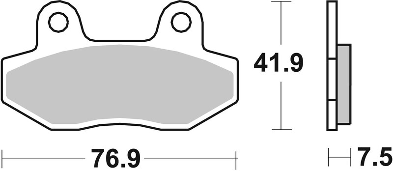 Pastillas de freno sinterizadas Brembo 07GR12SP