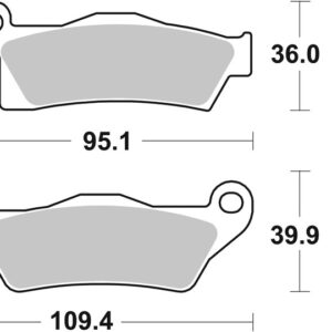 Pastillas de freno sinterizadas Brembo 07GR26SD