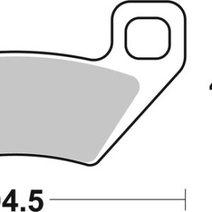 Pastillas de freno sinterizadas Brembo 07GR53SD
