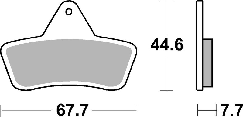 Pastillas de freno sinterizadas de competición Brembo 07GR54SX