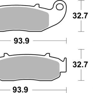 Pastillas de freno BREMBO carretera carbón cerámico - 07GR79CC
