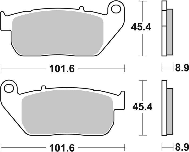 Pastillas de freno sinterizadas Brembo 07HD13SA