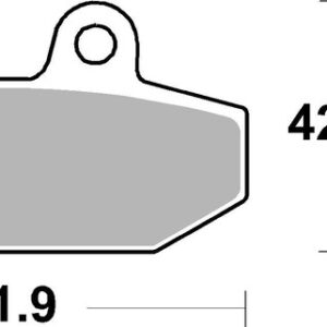 Pastillas Brembo 07HD23SP Sinterizadas