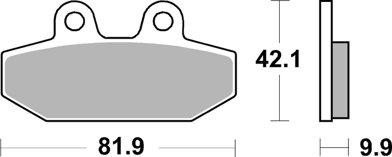 Pastillas Brembo 07HD23SP Sinterizadas