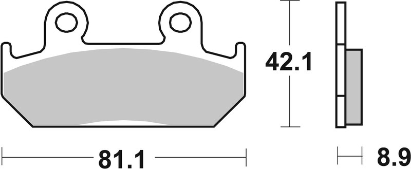 Pastillas de freno sinterizadas racing BREMBO 07HO21SR