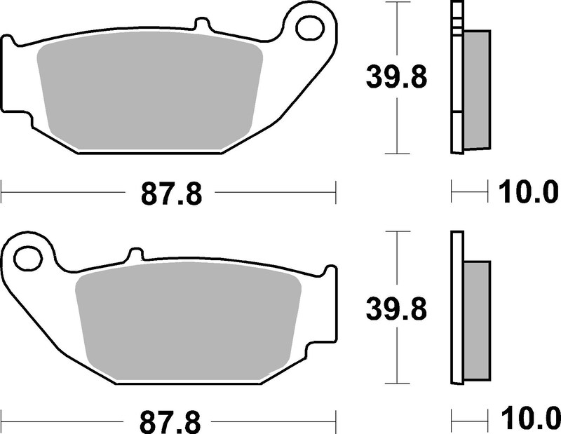 Pastillas de freno BREMBO sinterizadas - 07HO61SX