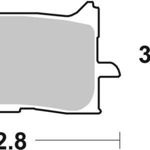 Pastillas de freno sinterizadas Brembo 07HO62LA