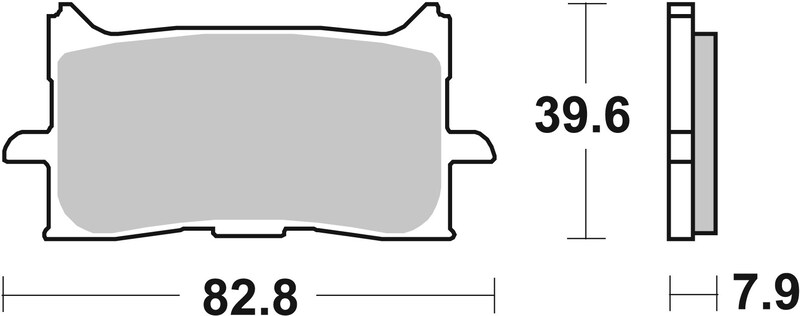 Pastillas de freno sinterizadas Brembo 07HO62SA
