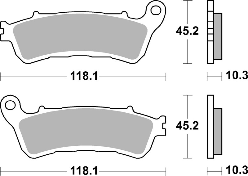 Pastillas de freno sinterizadas BREMBO - 07HO66SP