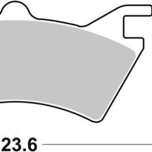 Pastillas de freno sinterizadas de competición Brembo 07PO05SX