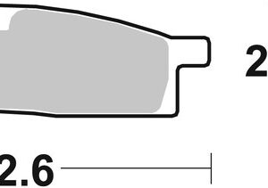 Pastillas de freno sinterizadas de competición Brembo 07YA16SX