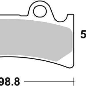 Pastillas de freno sinterizadas racing BREMBO 07YA32SR