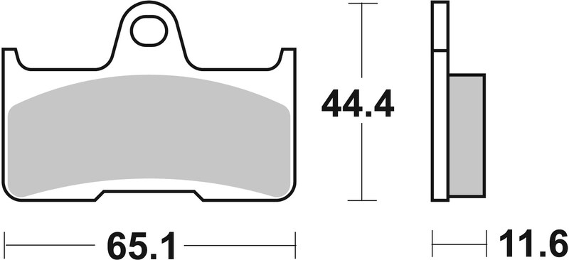 Pastillas de freno sinterizadas Brembo 07YA45SD
