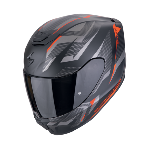 SCORPION EXO-391 AAXO Negro Mate-Rojo