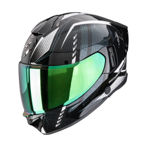 SCORPION EXO-530 AIR THERAS Negro-Camaleon-Blanco