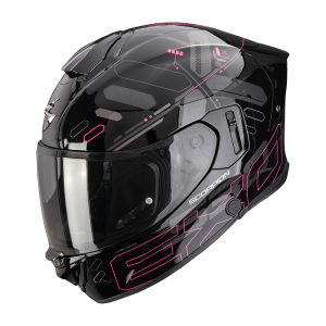 SCORPION EXO-530 AIR FOND Negro/Rosa