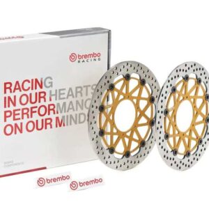 Juego de discos de freno BREMBO UPGRADE Supersport redondo flotante - pareja