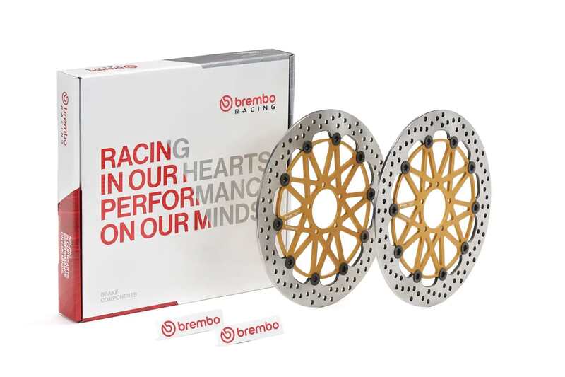 Juego de discos de freno BREMBO UPGRADE Supersport redondo flotante - pareja