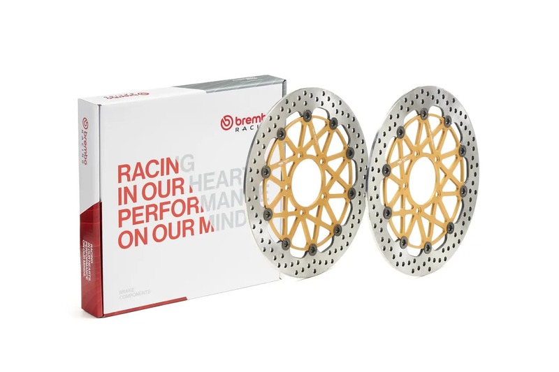 Juego de discos de freno BREMBO UPGRADE Supersport redondo flotante - pareja