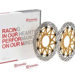 Juego de discos de freno BREMBO UPGRADE Supersport redondo flotante - pareja