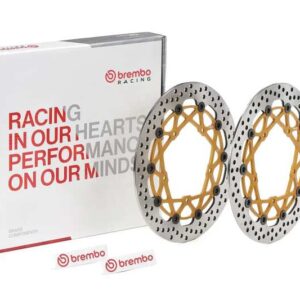Juego de discos de freno BREMBO UPGRADE Supersport redondo flotante - pareja