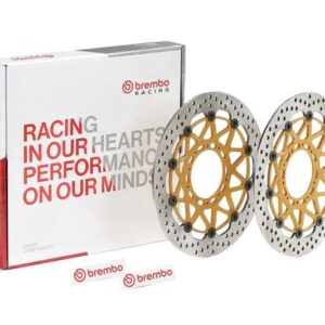 Juego de discos de freno BREMBO UPGRADE Supersport redondo flotante - pareja