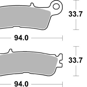 Pastillas de freno sinterizadas BREMBO Off-Road - 07YA55SX