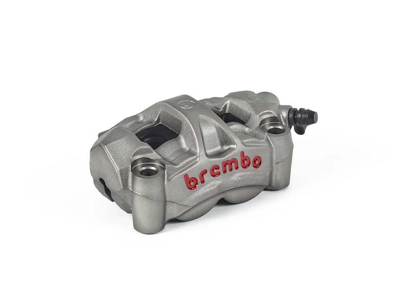 Pinza de freno delantera derecha BREMBO M50 titanio Ø30mm