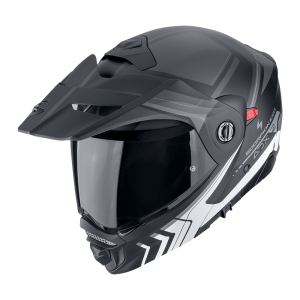SCORPION ADX-2 LEWIS Negro-Mate-Plata