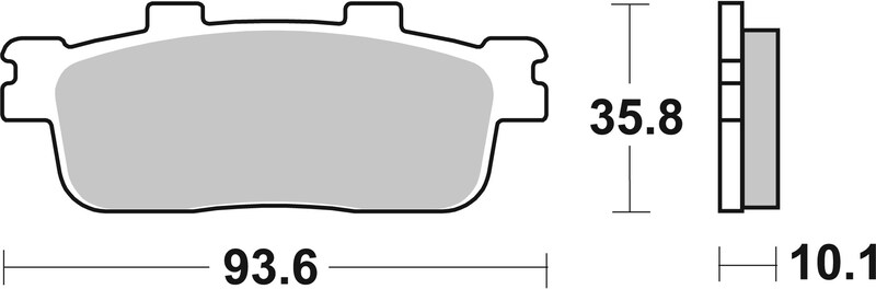 Pastillas de freno sinterizadas Brembo 07040XS