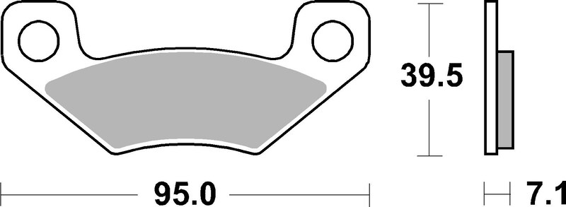 Pastillas de freno sinterizadas Brembo 07GR25SD