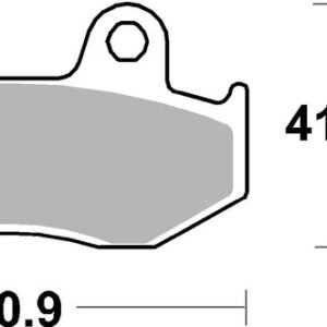 Pastillas de freno sinterizadas de competición Brembo 07HO15SX