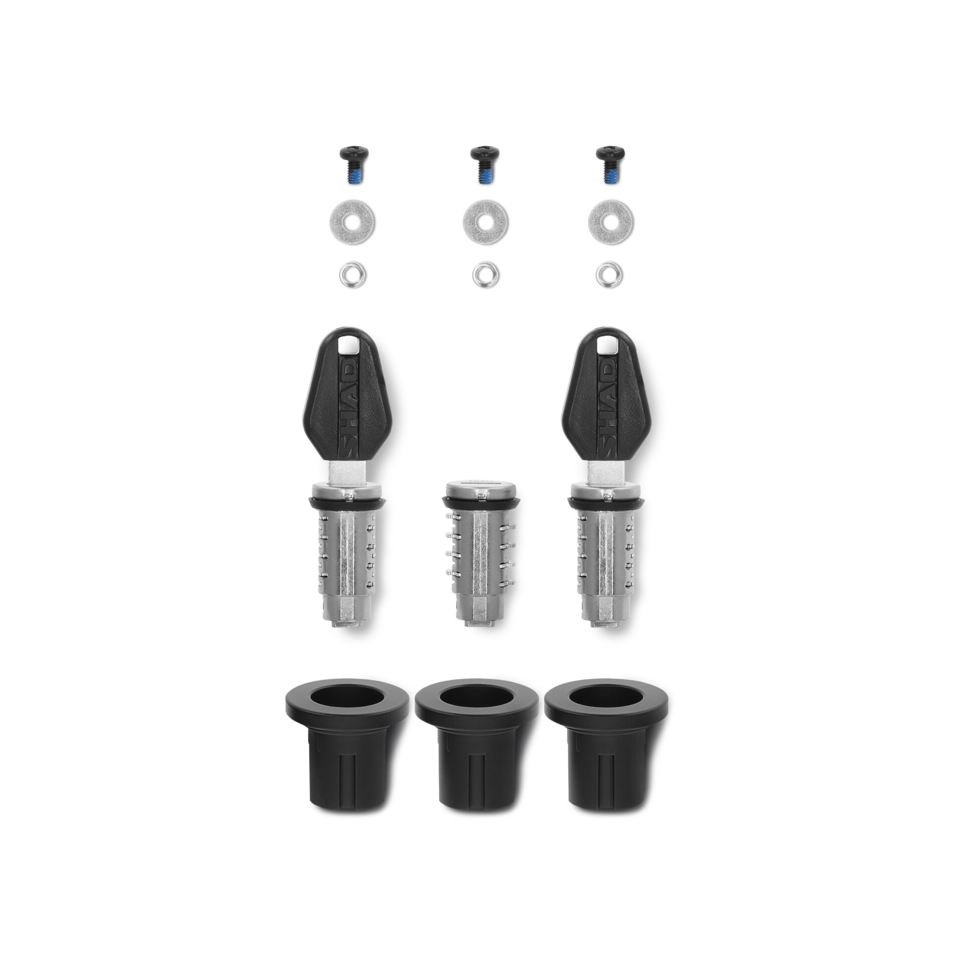 Kit De Llaves + 3 Bombines De Llave Negra