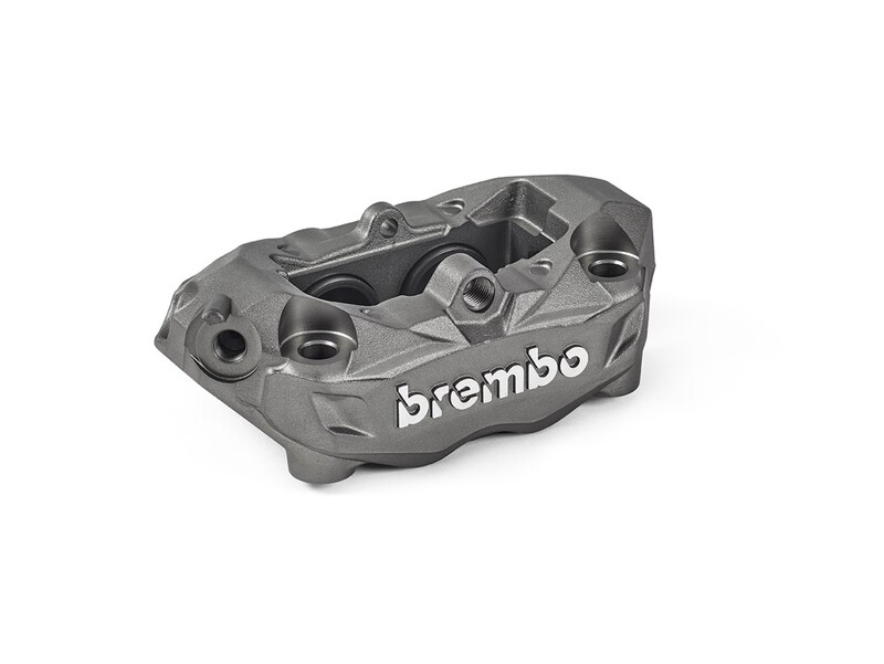 Pinza de freno BREMBO M4 delantero izquierdo titanio Ø32mm