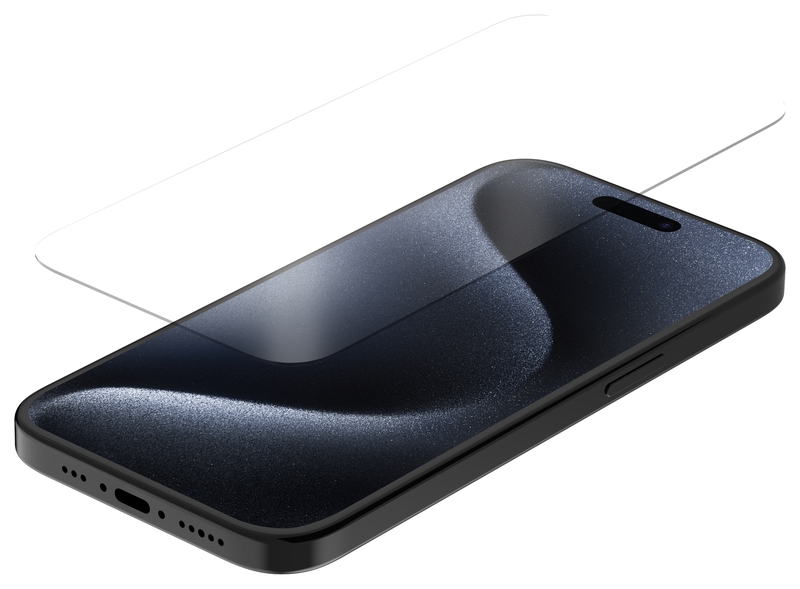 Protector de pantalla QUAD LOCK cristal templado - iPhone 15/15 Pro