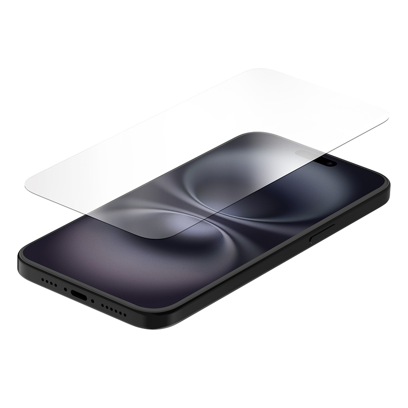 Protector de pantalla QUAD LOCK cristal templado - iPhone 16 Plus