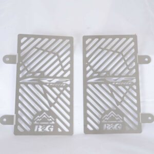 Protector de radiador R&G RACING grabado - acero inoxidable