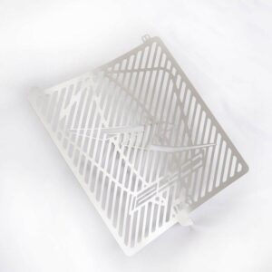 Protector de radiador R&G RACING - acero inoxidable